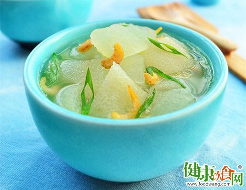 秋天吃什麼之冬瓜:滋陰潤肺
